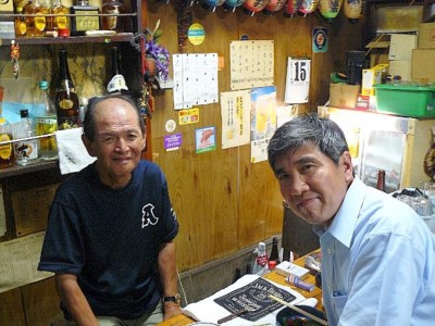 向井田さんとカントク